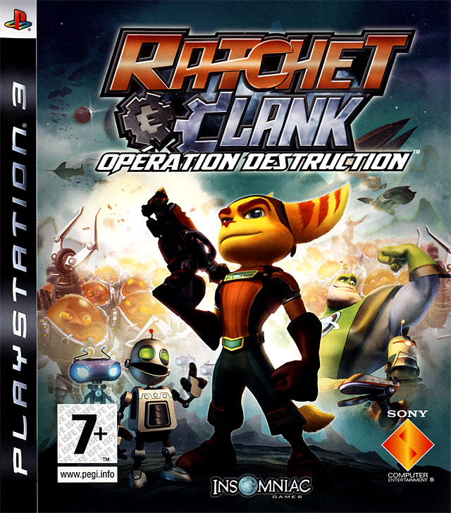 jaquette du jeu vidéo Ratchet et Clank : Opération destruction