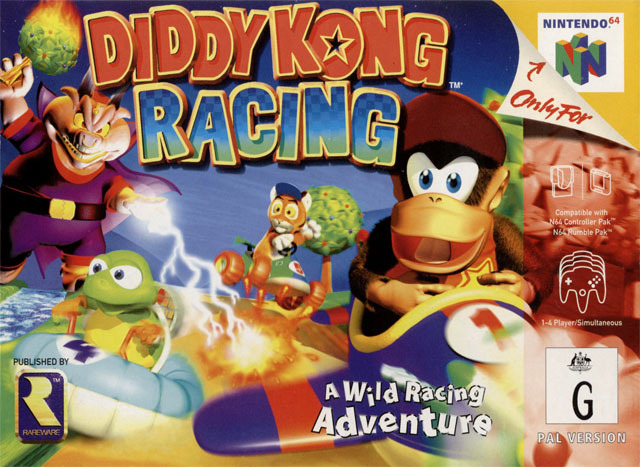jaquette du jeu vidéo Diddy Kong Racing