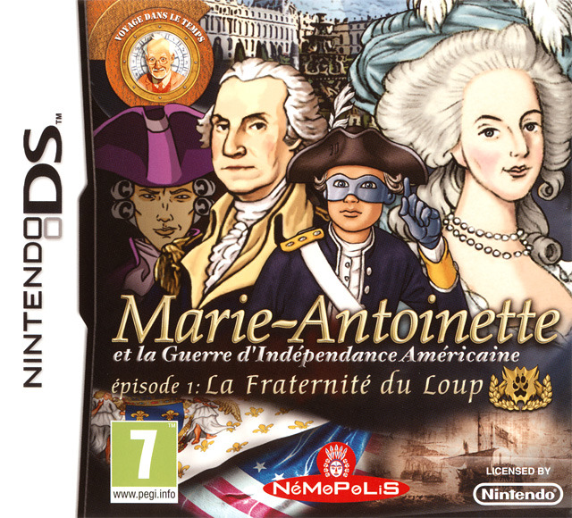 jaquette du jeu vidéo Marie Antoinette et la guerre d'indépendance américaine épisode 1