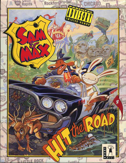 jaquette du jeu vidéo Sam & Max Hit the Road