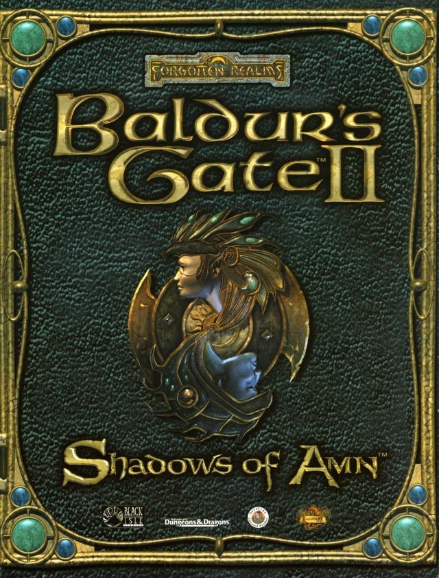 jaquette du jeu vidéo Baldur's Gate II: Shadows of Amn