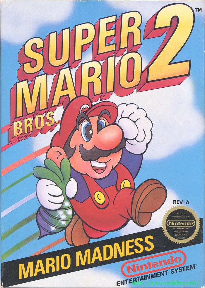 jaquette du jeu vidéo Super Mario Bros. 2