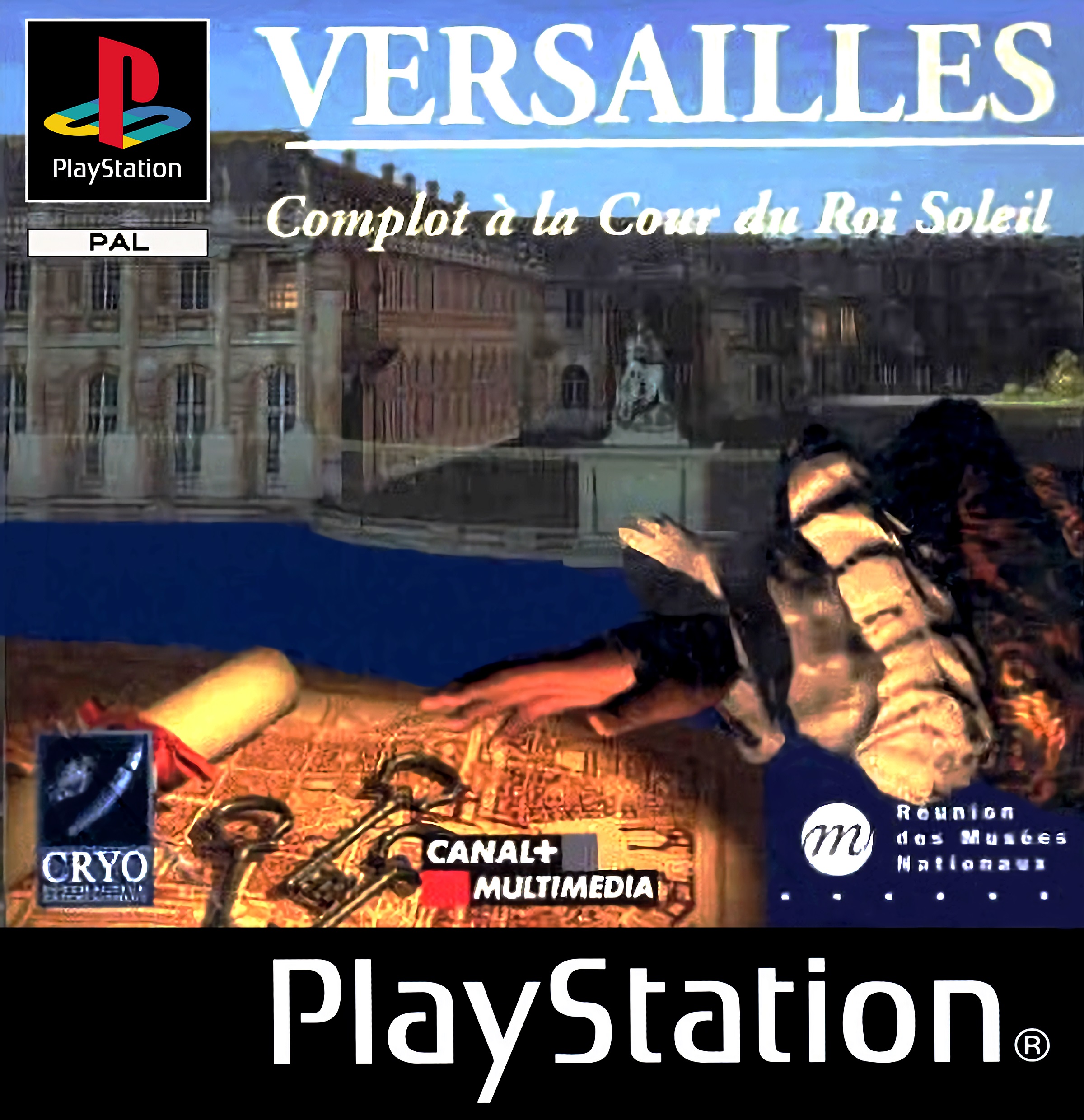 jaquette du jeu vidéo Versailles : Complot à la Cour du Roi Soleil