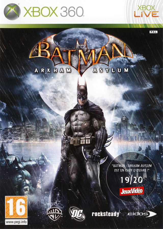 jaquette du jeu vidéo Batman: Arkham Asylum