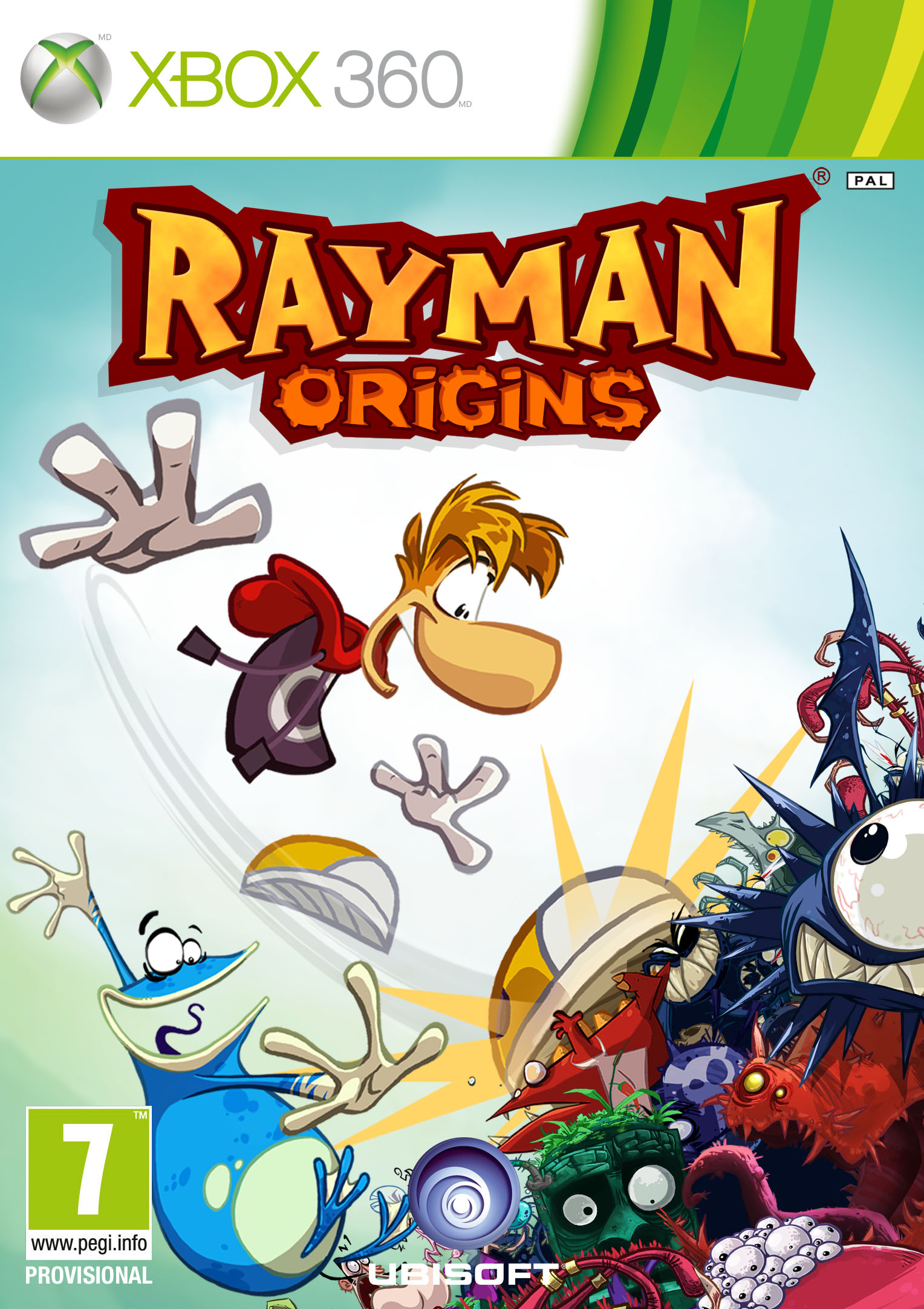 jaquette du jeu vidéo Rayman Origins