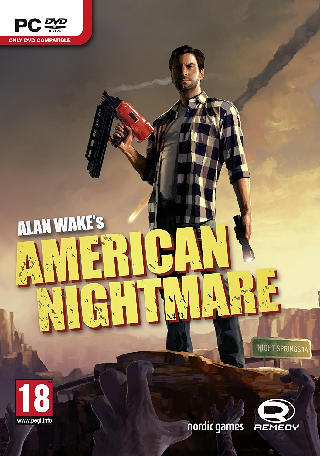 jaquette du jeu vidéo Alan Wake's American Nightmare
