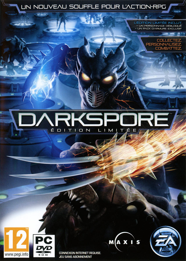 jaquette du jeu vidéo DarkSpore