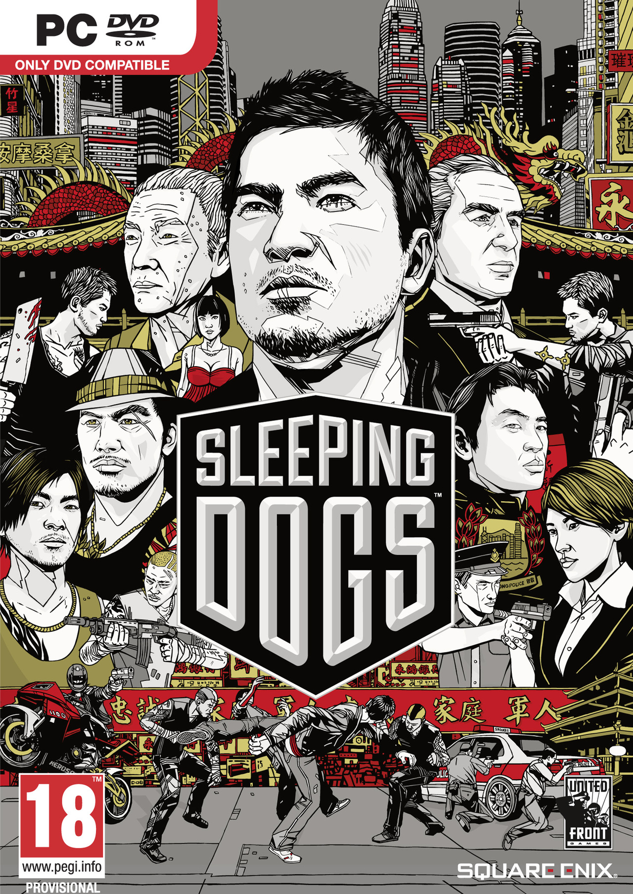 jaquette du jeu vidéo Sleeping Dogs