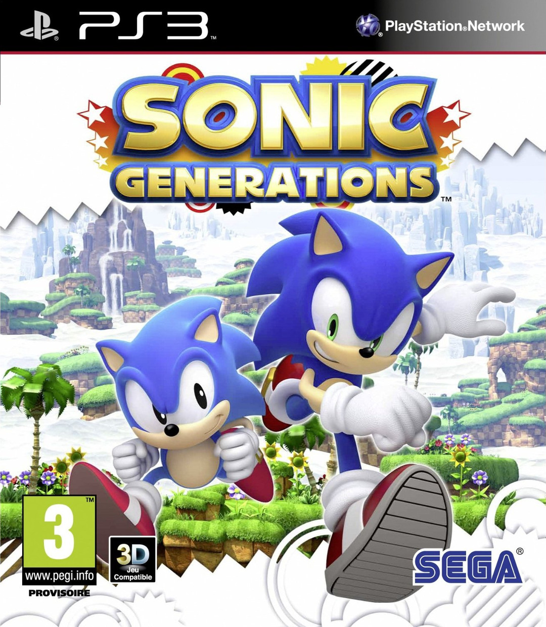 jaquette du jeu vidéo Sonic Generations