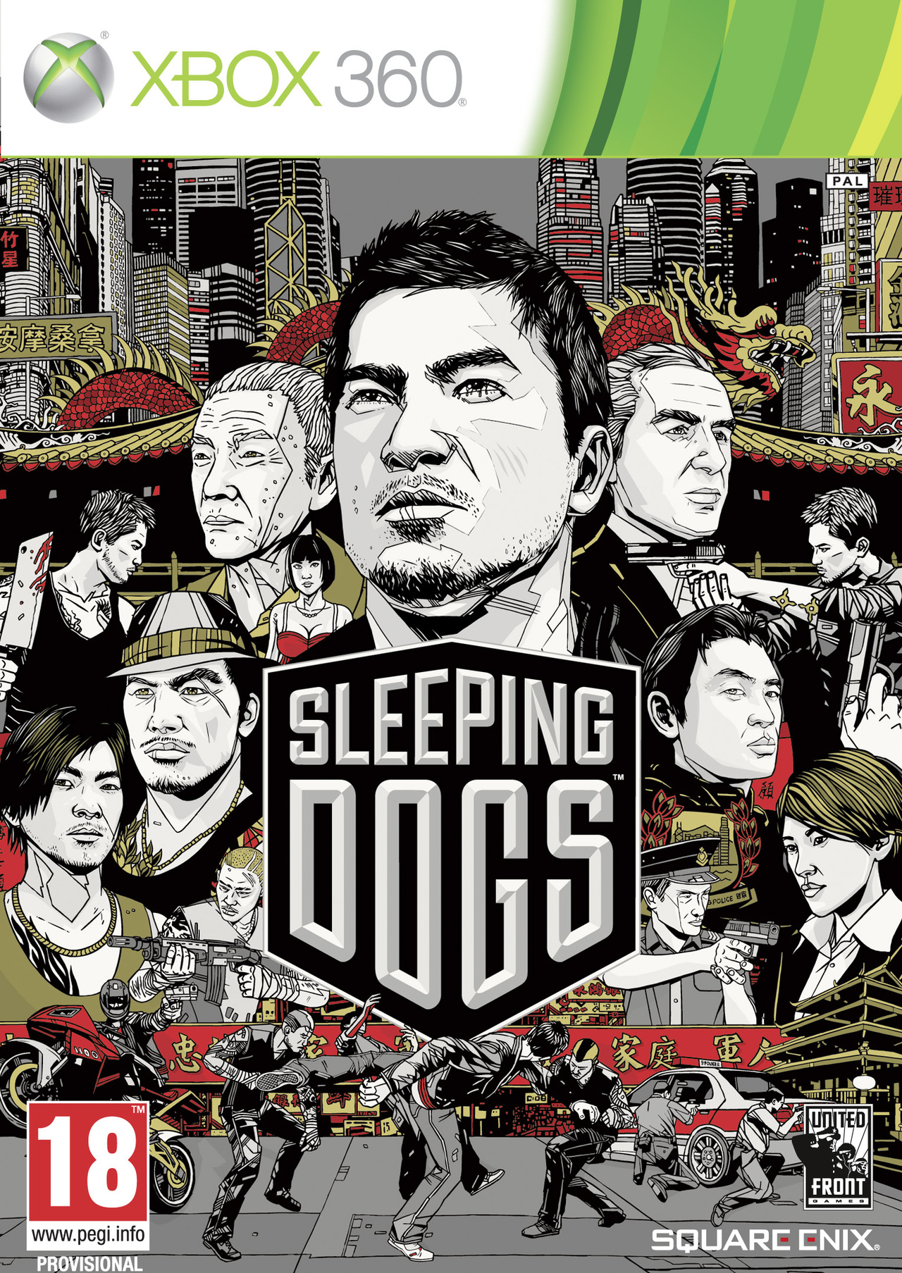 jaquette du jeu vidéo Sleeping Dogs