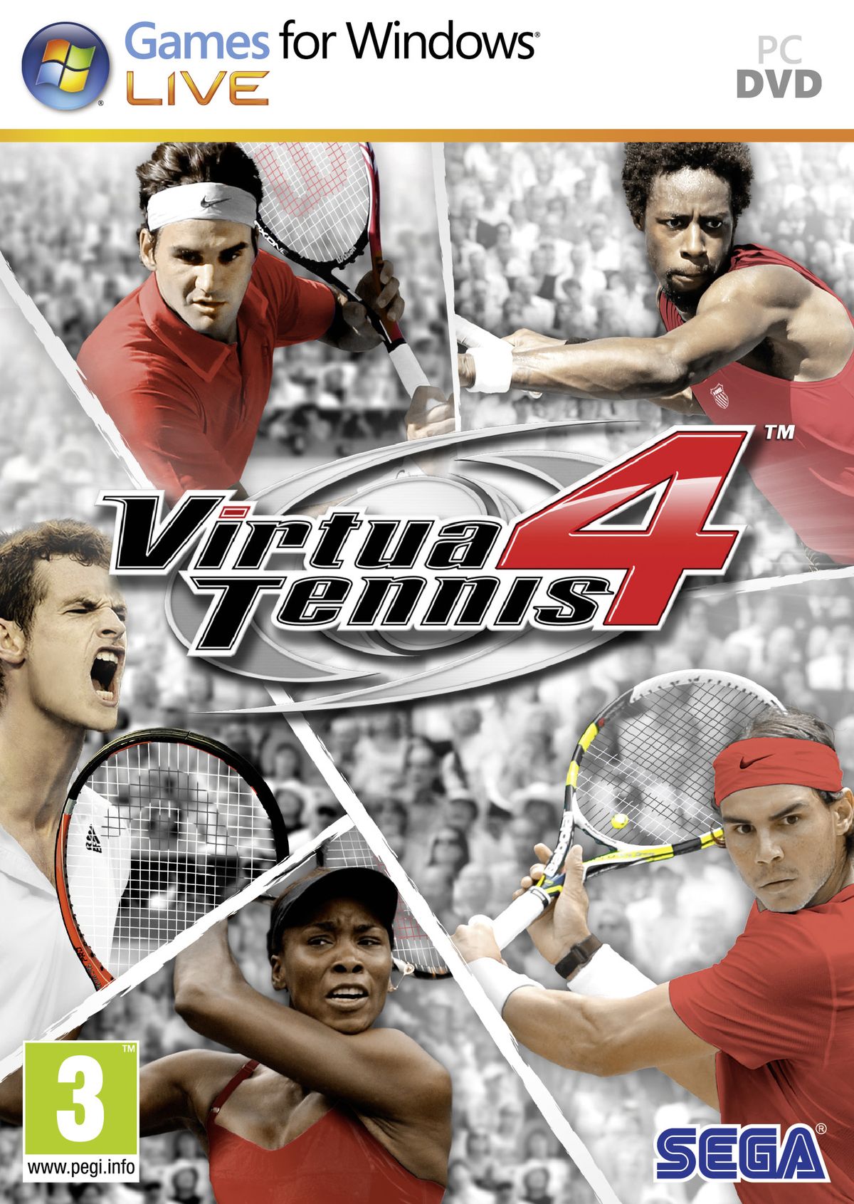 jaquette du jeu vidéo Virtua Tennis 4