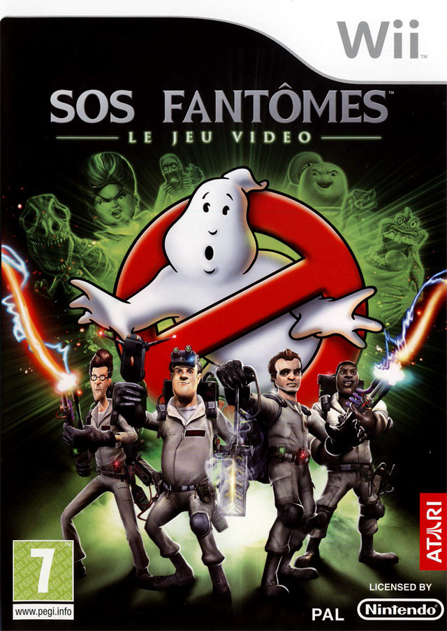 jaquette du jeu vidéo S.O.S. Fantômes : Le Jeu Vidéo