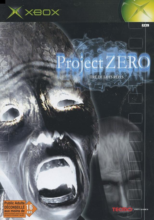 jaquette du jeu vidéo Project Zero