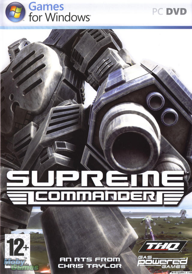 jaquette du jeu vidéo Supreme Commander