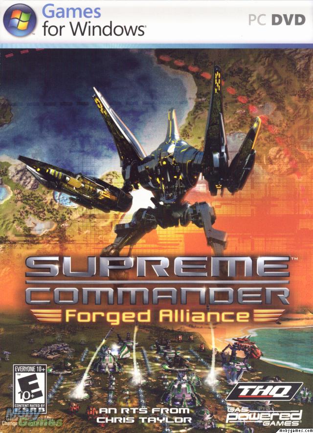 jaquette du jeu vidéo Supreme Commander : Forged Alliance