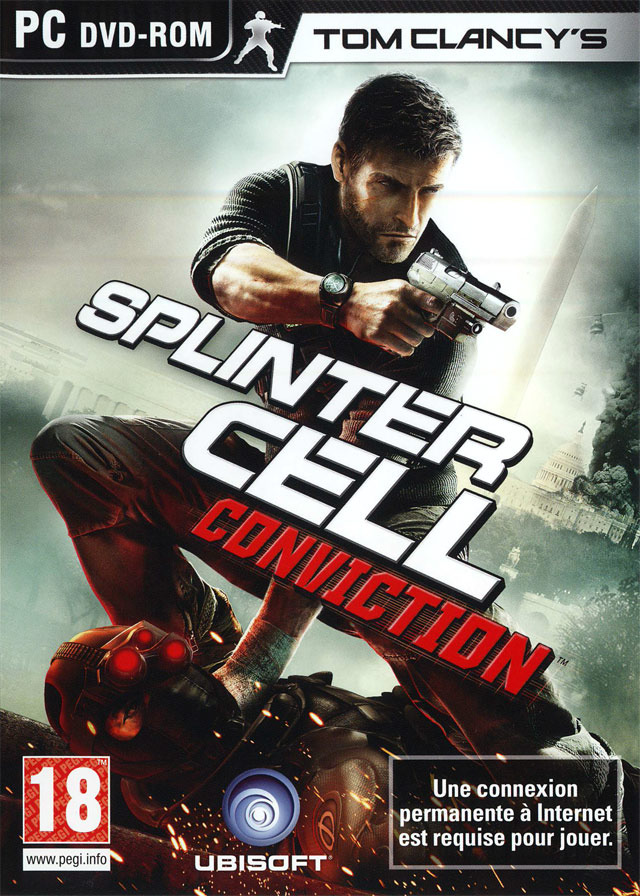 jaquette du jeu vidéo Tom Clancy's Splinter Cell Conviction