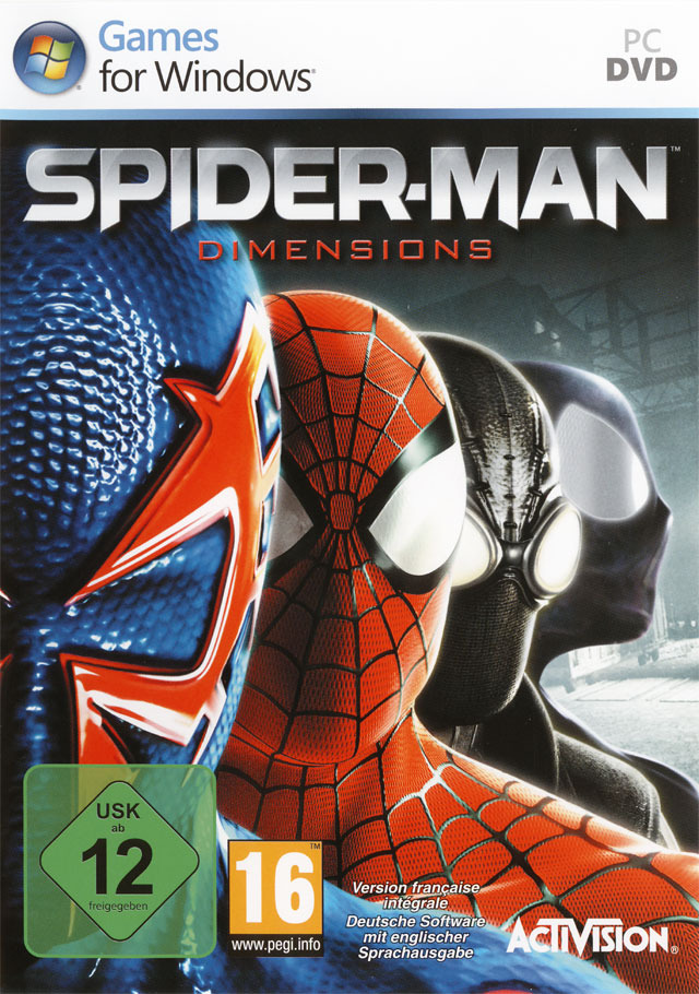 jaquette du jeu vidéo Spider-Man Dimensions