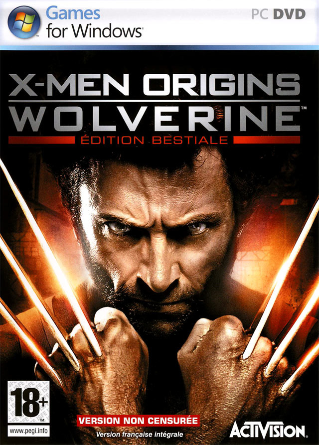 jaquette du jeu vidéo X-Men Origins: Wolverine