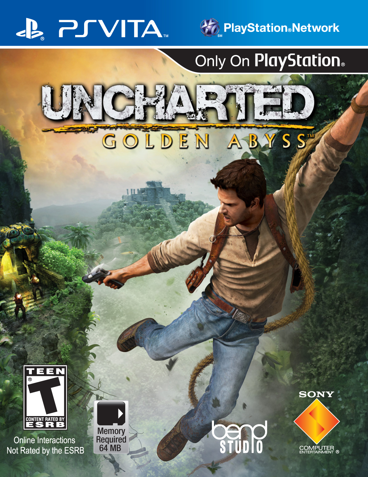 jaquette du jeu vidéo Uncharted: Golden Abyss