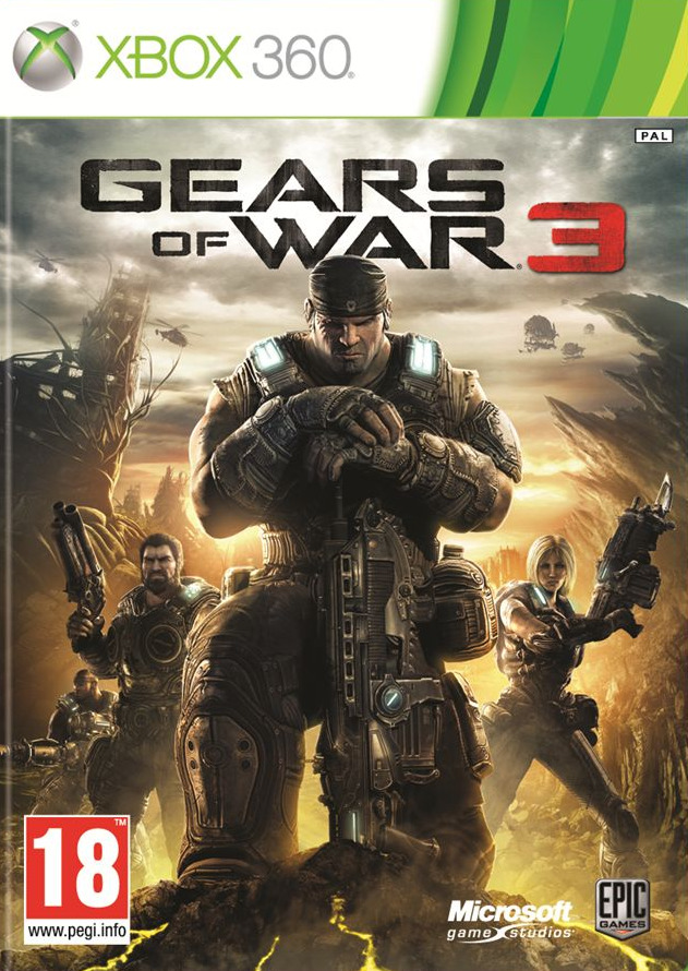 jaquette du jeu vidéo Gears of war 3