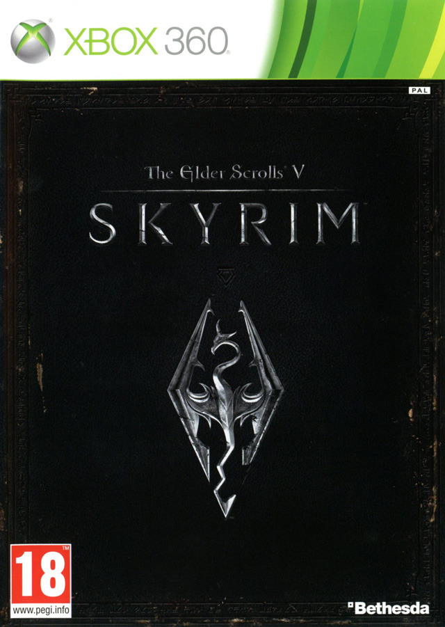 jaquette du jeu vidéo The Elder Scrolls V: Skyrim