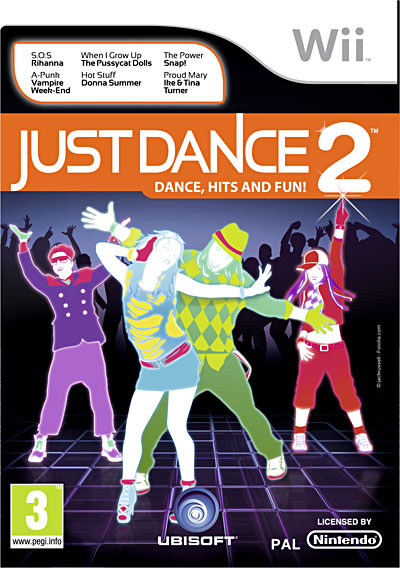 jaquette du jeu vidéo Just dance 2