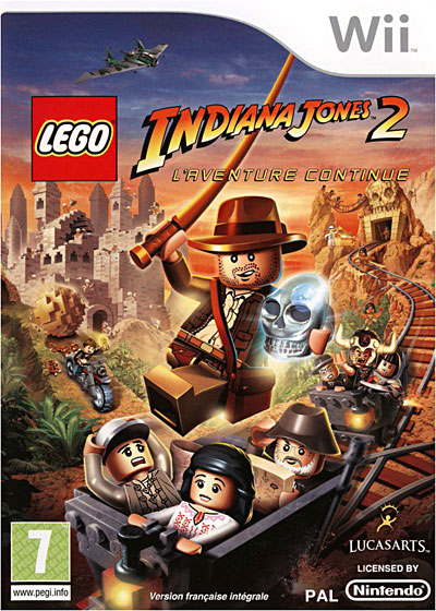 jaquette du jeu vidéo Lego Indiana Jones 2 : L'Aventure Continue