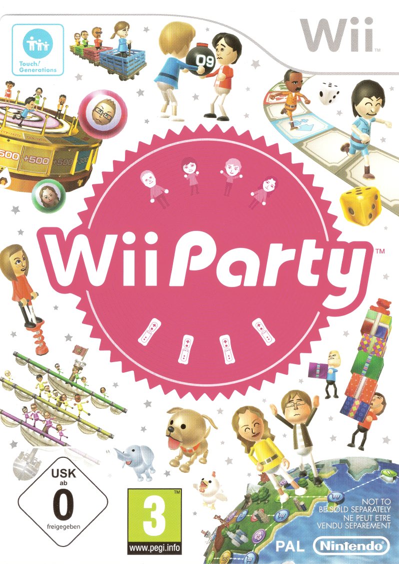 jaquette du jeu vidéo Wii Party