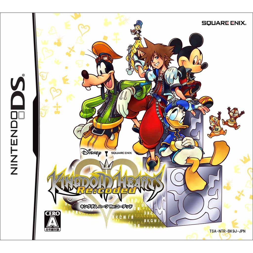 jaquette du jeu vidéo Kingdom Hearts Re: Coded