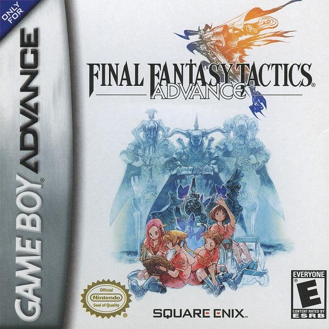 jaquette du jeu vidéo Final Fantasy Tactics Advance