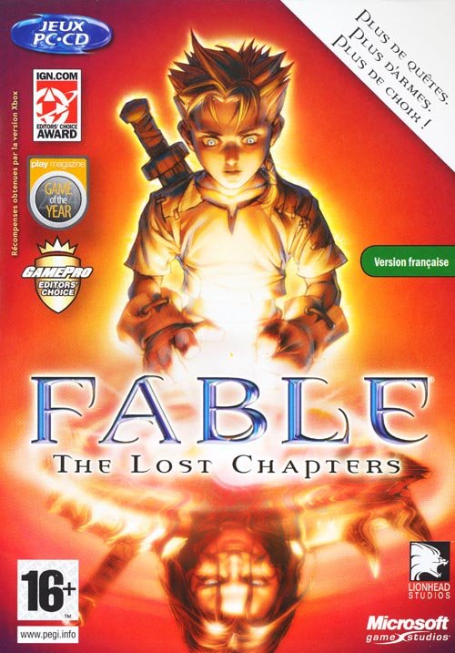 jaquette du jeu vidéo Fable : The Lost Chapters