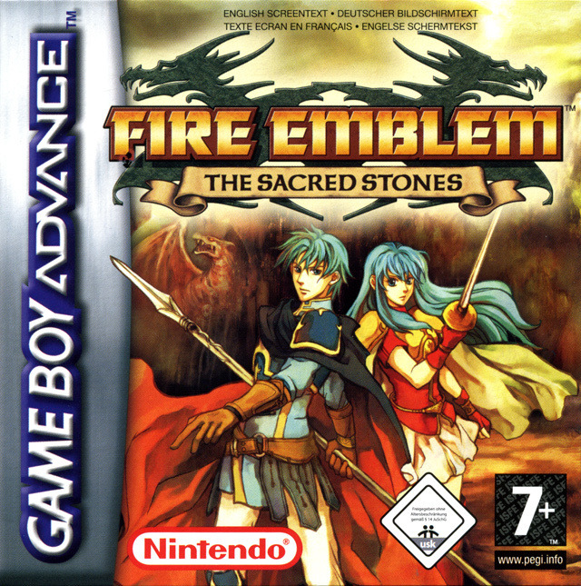 jaquette du jeu vidéo Fire Emblem : The Sacred Stone