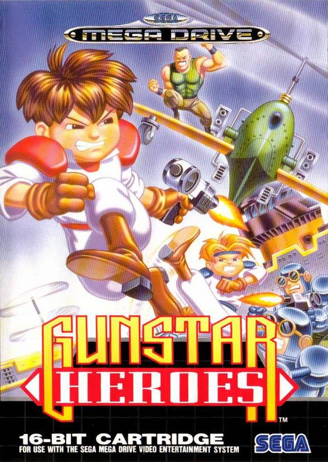 jaquette du jeu vidéo Gunstar Heroes