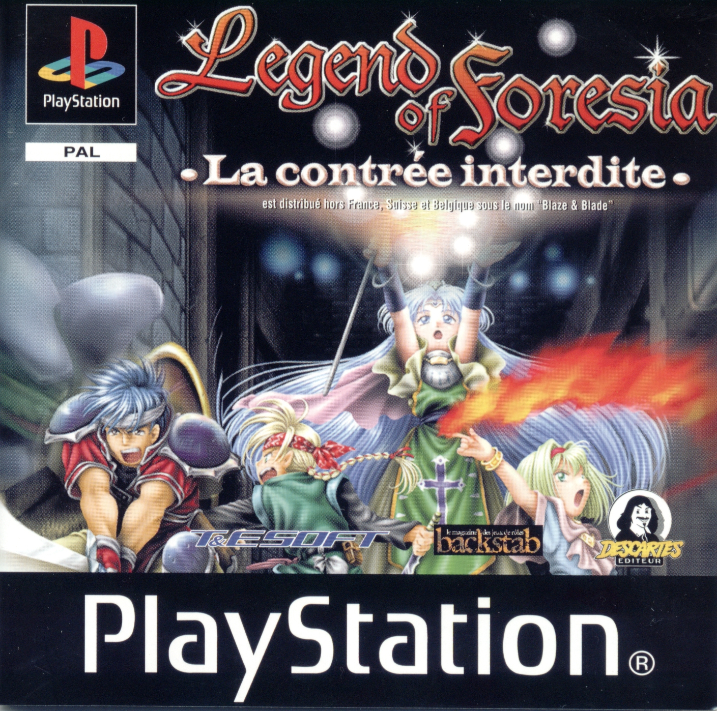 jaquette du jeu vidéo Legend of Foresia: La contrée interdite