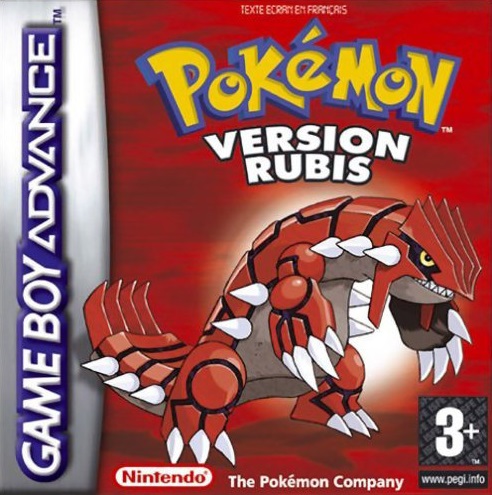 jaquette du jeu vidéo Pokémon Version Rubis