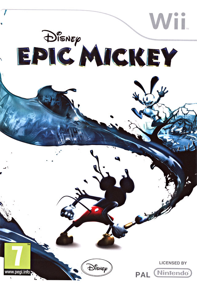 jaquette du jeu vidéo Disney Epic Mickey