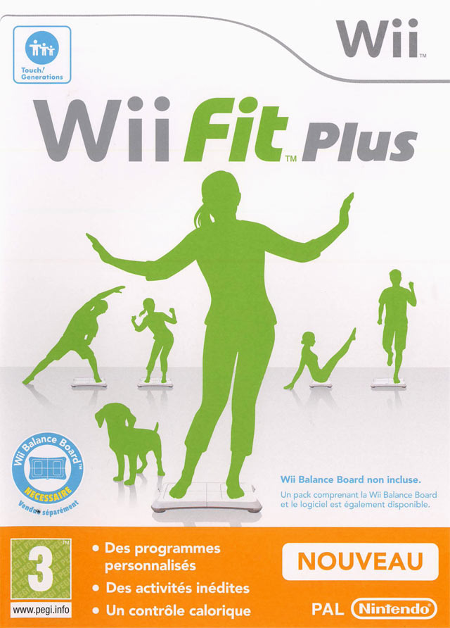 jaquette du jeu vidéo Wii Fit Plus