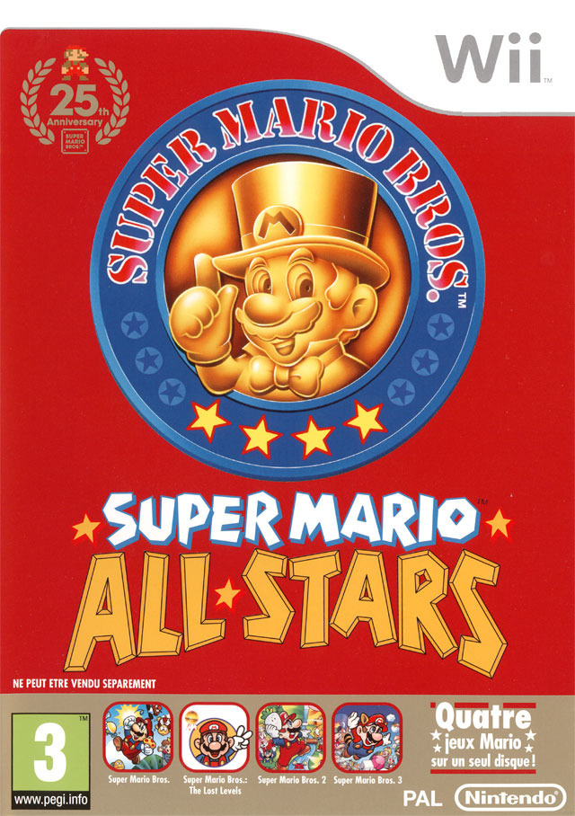 jaquette du jeu vidéo Super Mario All-Stars - Edition 25e Anniversaire