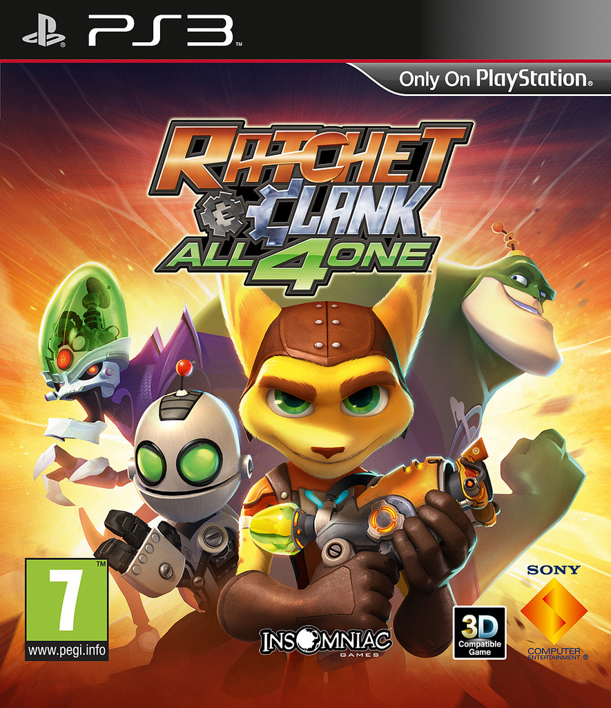 jaquette du jeu vidéo Ratchet & Clank : All 4 One