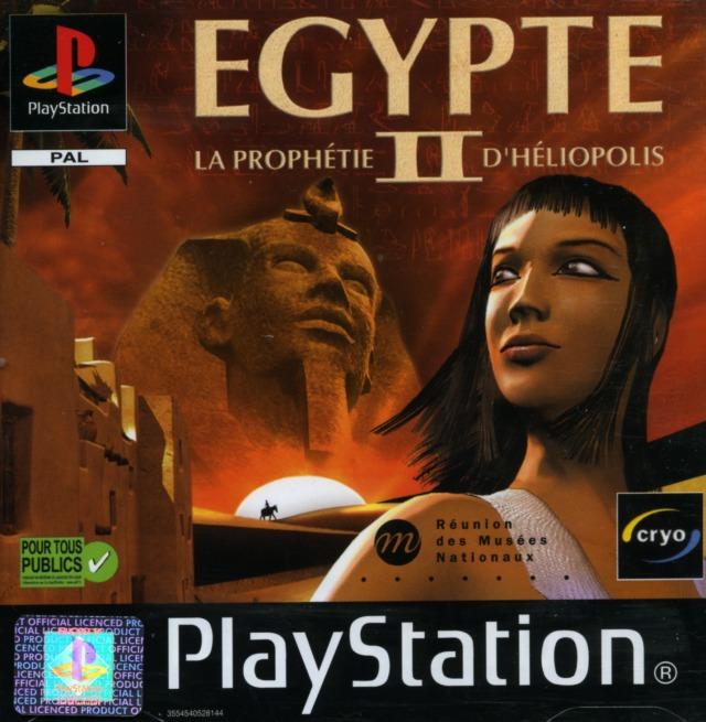 jaquette du jeu vidéo Egypte II : La Prophétie d'Héliopolis