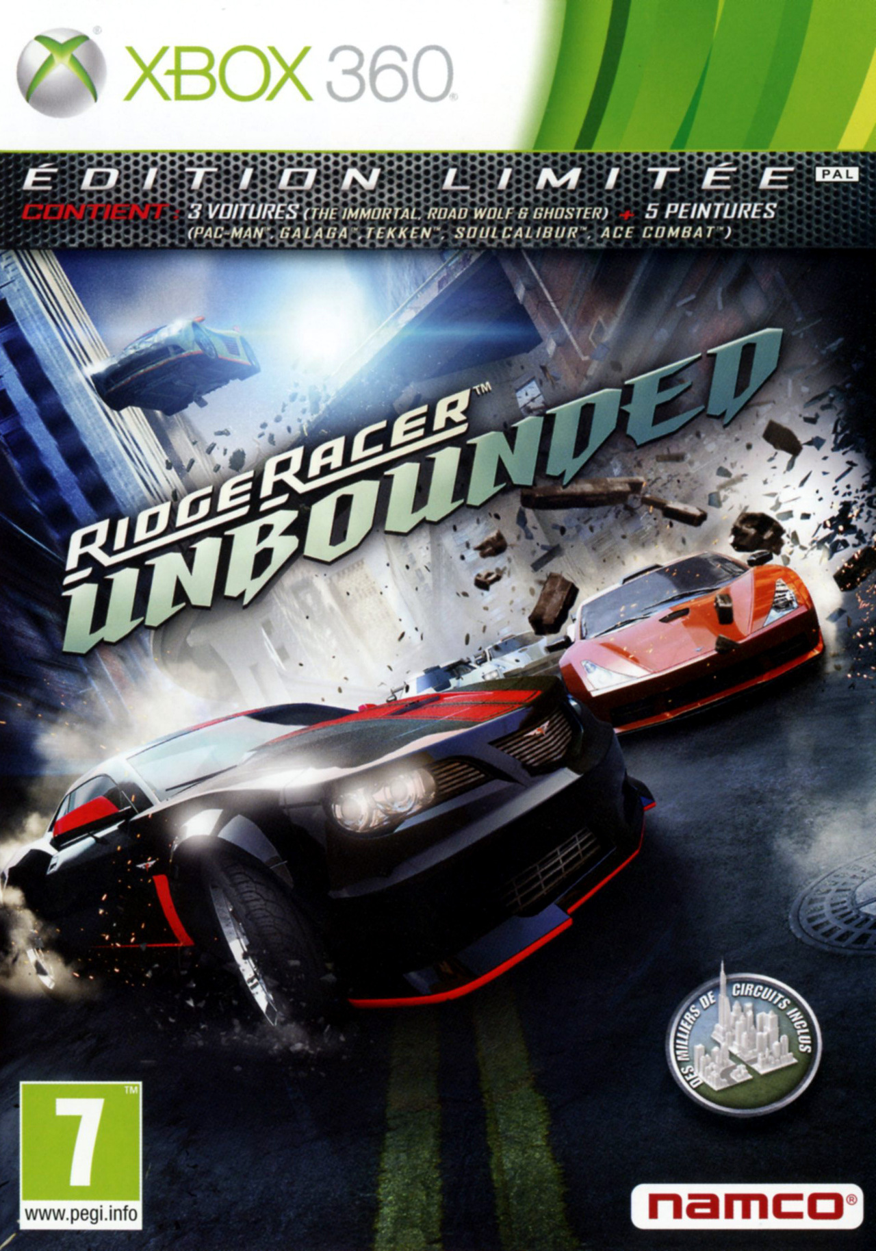 jaquette du jeu vidéo Ridge Racer Unbounded