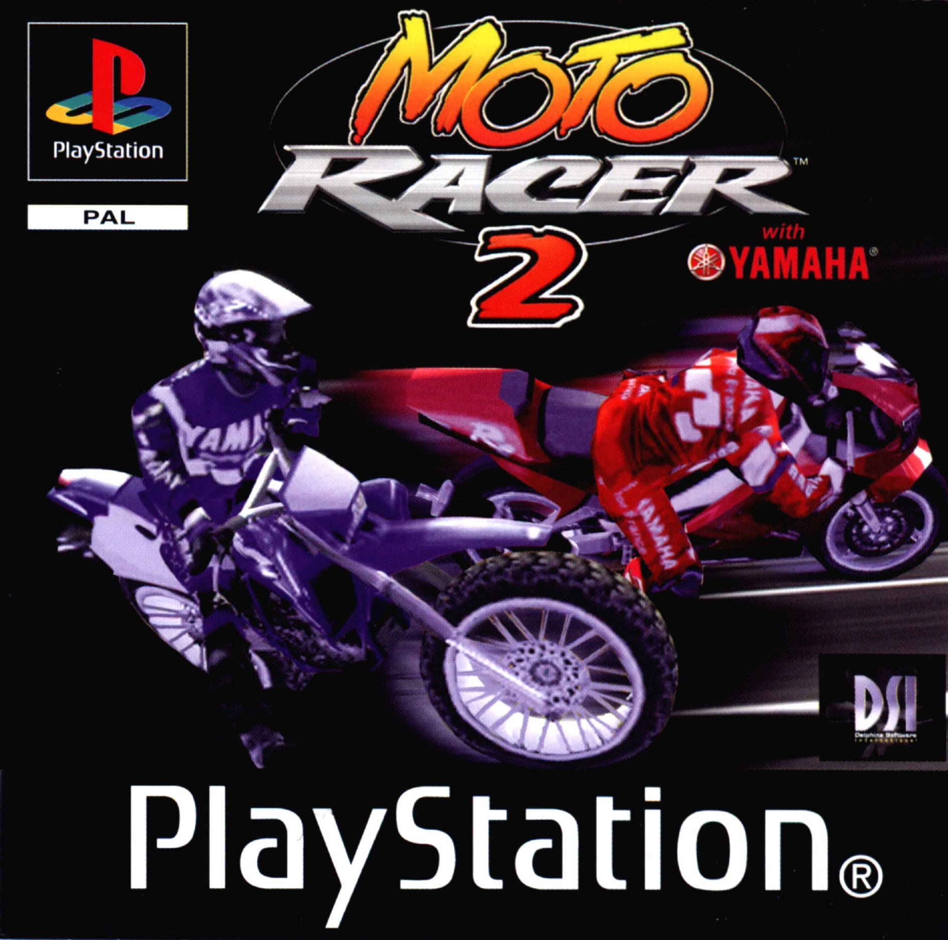jaquette du jeu vidéo Moto Racer 2