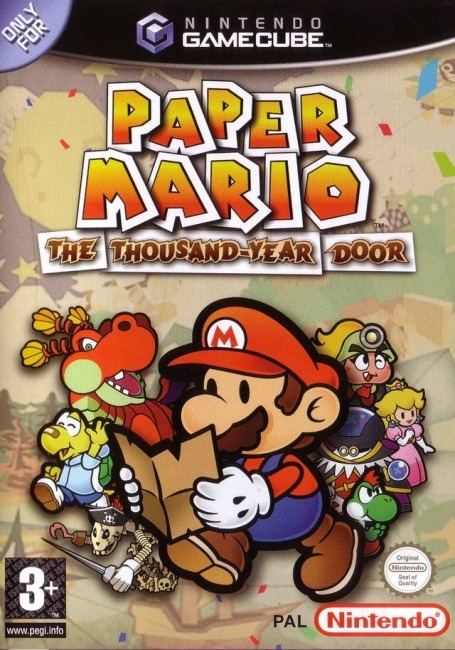 jaquette du jeu vidéo Paper Mario : La Porte Millénaire