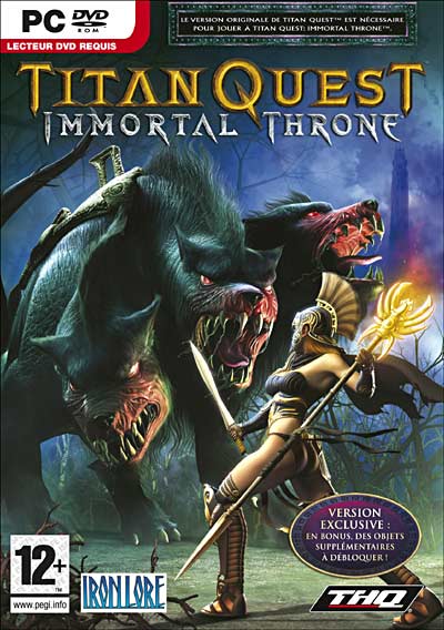 jaquette du jeu vidéo Titan Quest: Immortal Throne