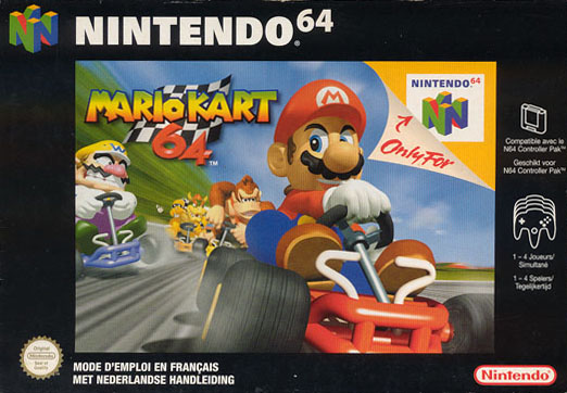 jaquette du jeu vidéo Mario Kart 64