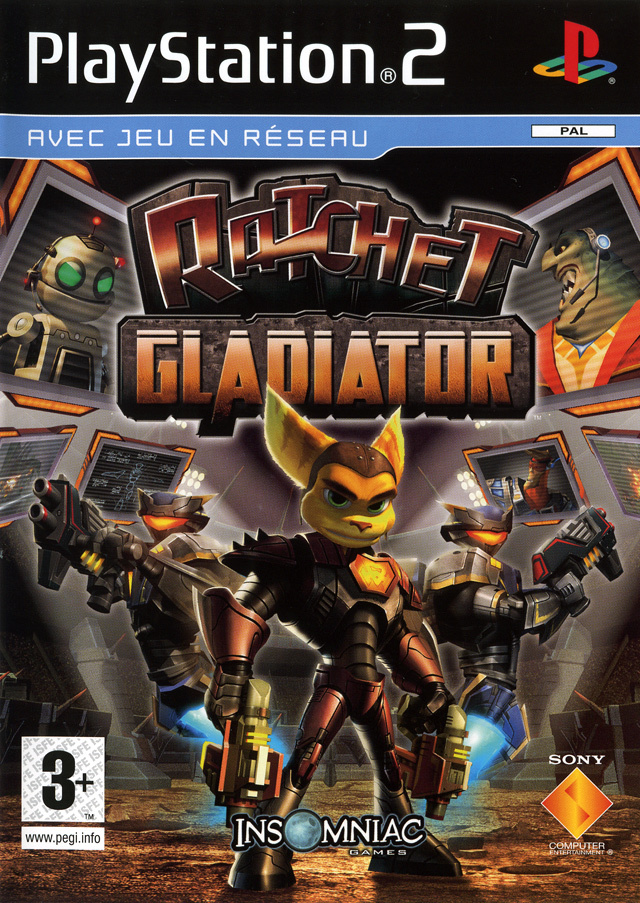 jaquette du jeu vidéo Ratchet : Gladiator