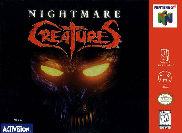 jaquette du jeu vidéo Nightmare Creatures