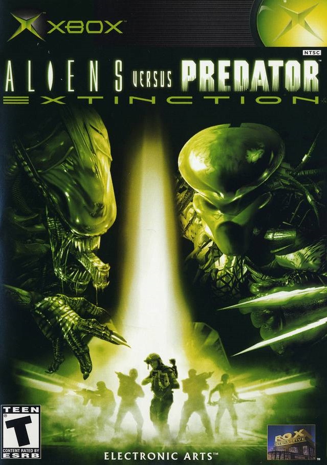 jaquette du jeu vidéo Aliens versus Predator: Extinction