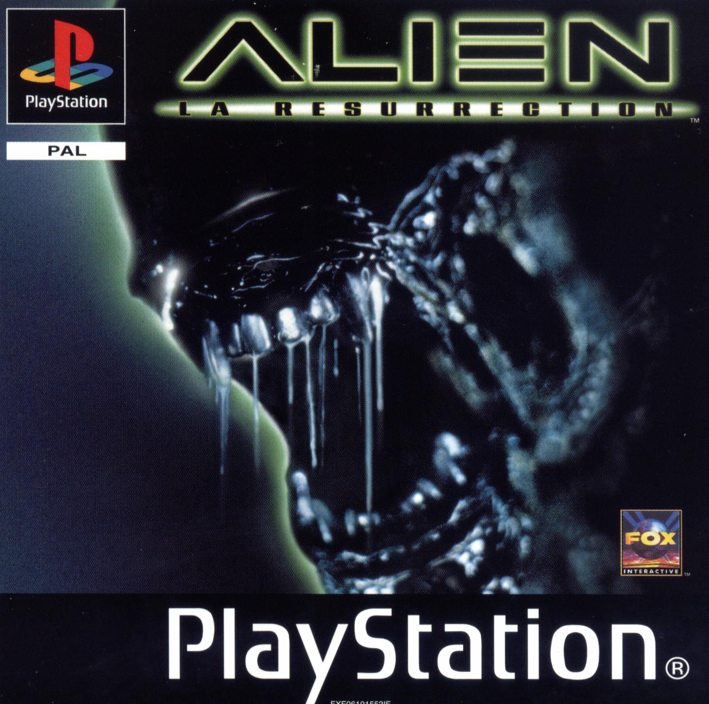 jaquette du jeu vidéo Alien : La Resurrection