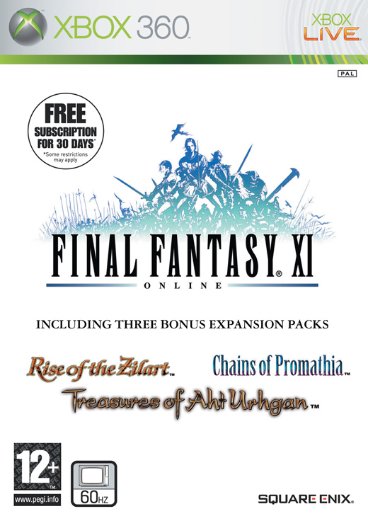jaquette du jeu vidéo Final Fantasy XI